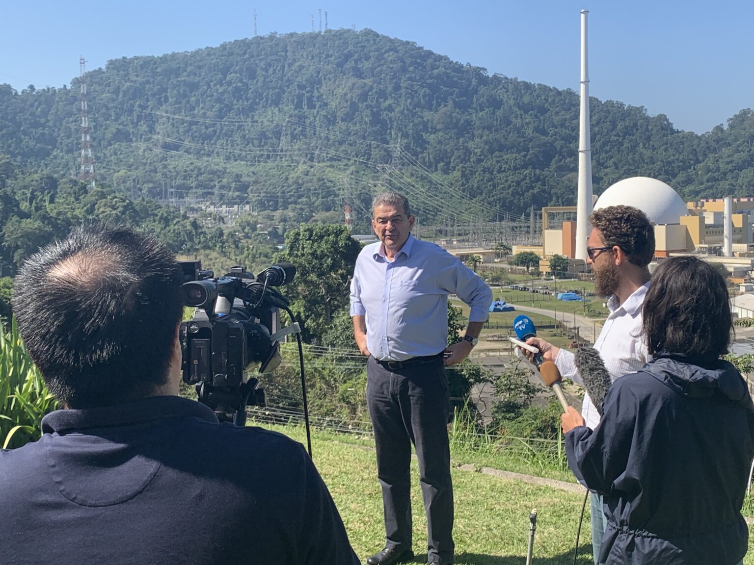 Entrevista com o presidente da Eletronuclear, Leonam dos Santos Guimarães.