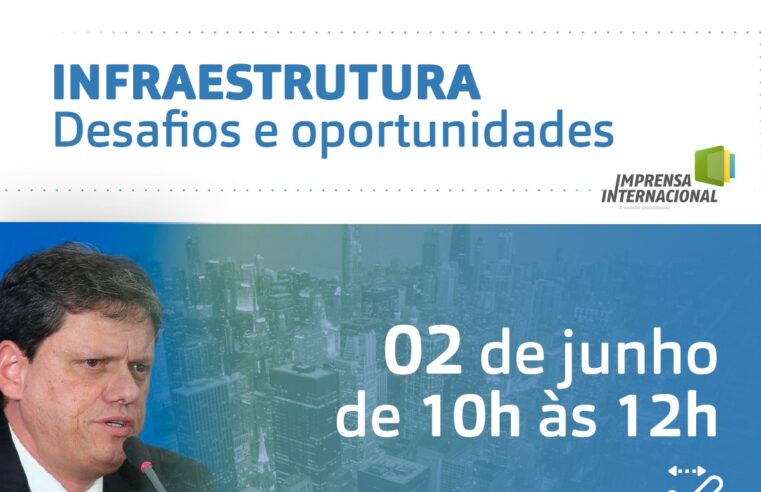 ENREVISTA COM O MINISTRO DA INFRAESTRUTURA, TARCÍSIO FREITAS.