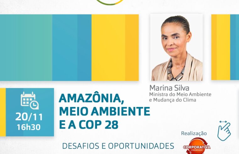 Encontro com a Imprensa Internacional recebe a Ministra Marina Silva